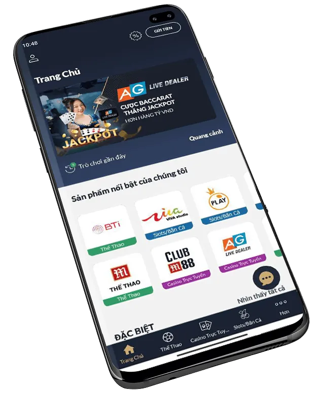 Giao diện thân thiện vua99 app
